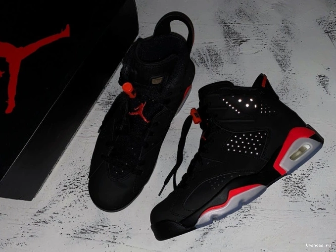 OG 6 JORDAN INFRARED RETRO BLACK AIR 2019 384664-060 0820